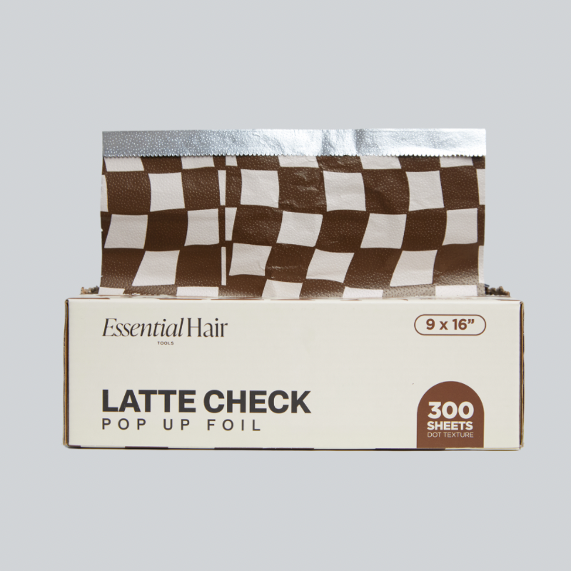 Latte Check Foil 9”x16”