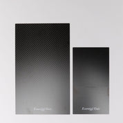 Essential Hair Carbon Foil Board Set: large and small carbon fiber foil boards side by side
